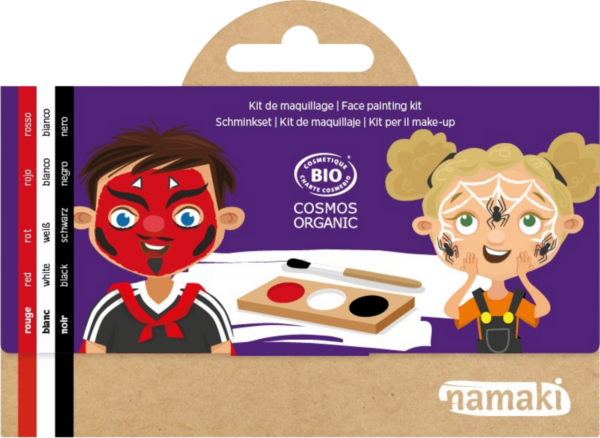 namaki Devil & Spider Face Painting Kit - 1 Set