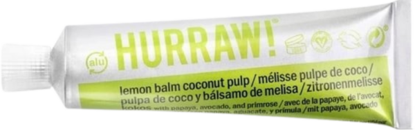 HURRAW! Balmtoo Lippen- & Hautbalsam - Zitronenmelisse Kokosnuss