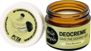 hello simple "Save the Oceans" Deocreme Grüne Mandarine - 50 g