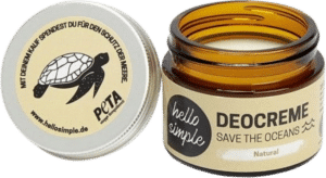 hello simple "Save the Oceans" Deocreme Natural - 50 g