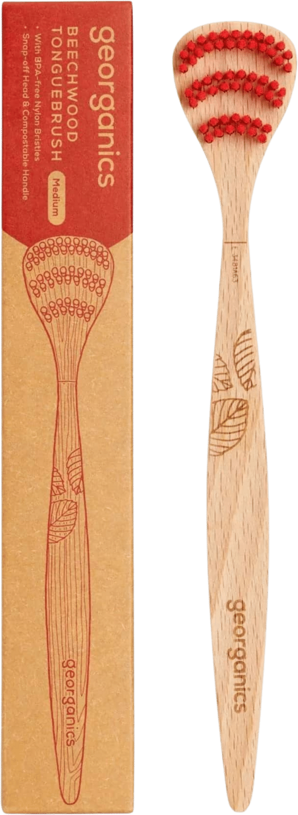 georganics Tonguebrush - 1 Stk