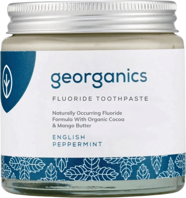 georganics Fluoride Toothpaste Peppermint - 60 ml