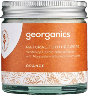 georganics Natural Toothpowder Sweet Orange - 60 ml