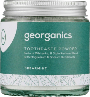 georganics Natural Toothpowder Spearmint - 60 ml