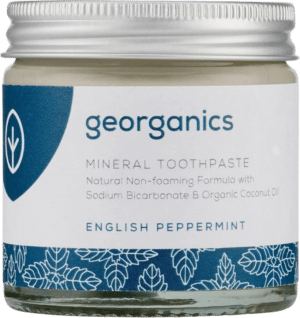 georganics Natural Toothpaste English Peppermint - 60 ml