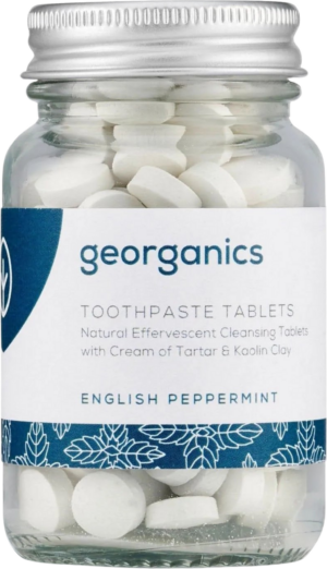 georganics Toothpaste Tablets - English Peppermint