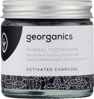 georganics Natural Toothpaste Activated Charcoal - 60 ml