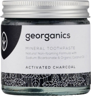 georganics Natural Toothpaste Activated Charcoal - 120 ml