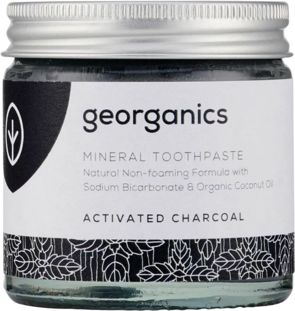 georganics Natural Toothpaste Activated Charcoal - 120 ml