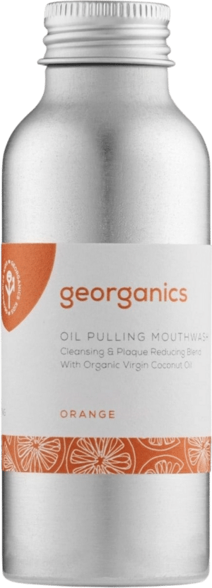 georganics Oilpulling Mouthwash Sweet Orange - 100 ml