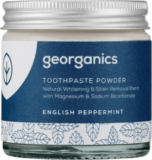 georganics Natural Toothpowder English Peppermint - 60 ml