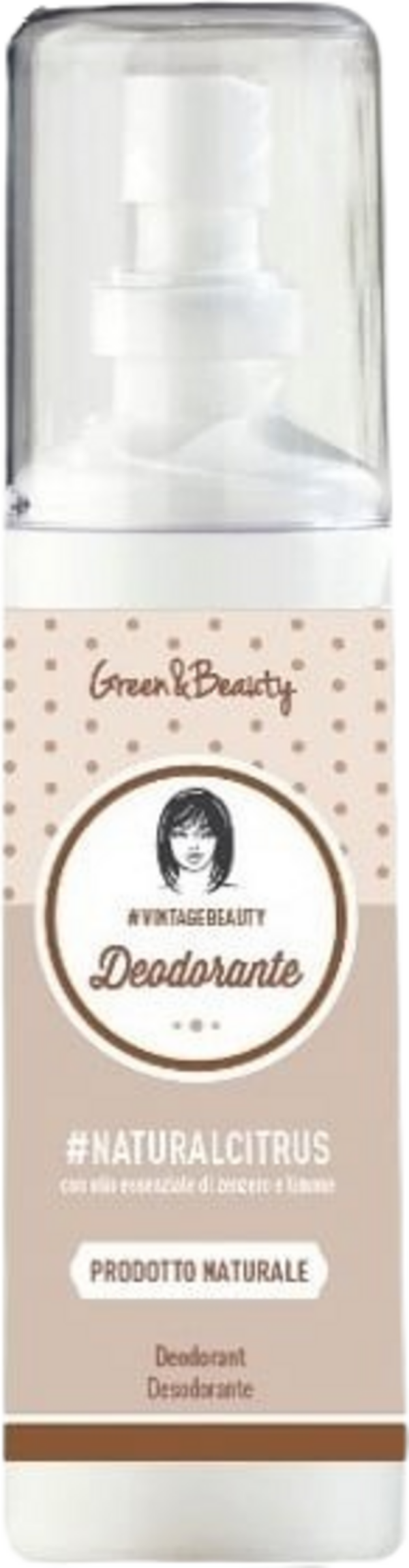 Green & Beauty Woman Deo #Naturalcitrus - 100 ml