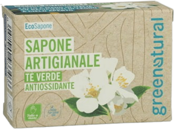 greenatural ARTISAN Seife Grüntee - 100 g