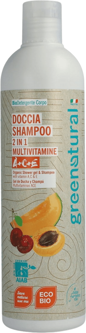 greenatural 2in1 Shampoo & Dusche ACE - 400 ml