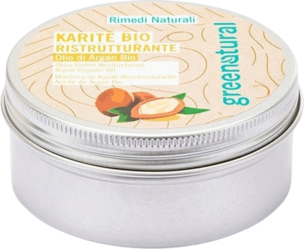 greenatural Sheabutter mit Arganöl "Ristrutturante" - 100 ml