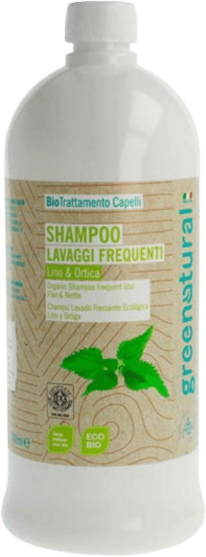 greenatural Shampoo Leinöl & Brennnessel - 1000 ml