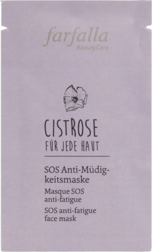 farfalla SOS Anti-Müdigkeitsmaske Cistrose - 7 ml