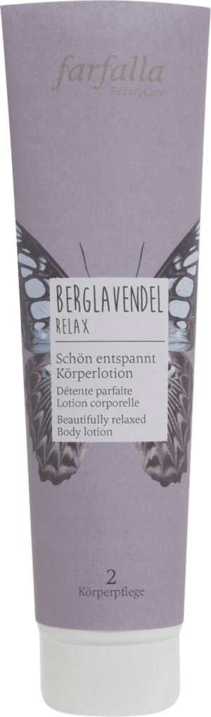 farfalla Berglavendel Relax schön entspannt Körperlotion - 150 ml