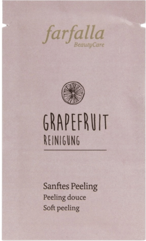 farfalla Sanftes Peeling Grapefruit - 7 ml