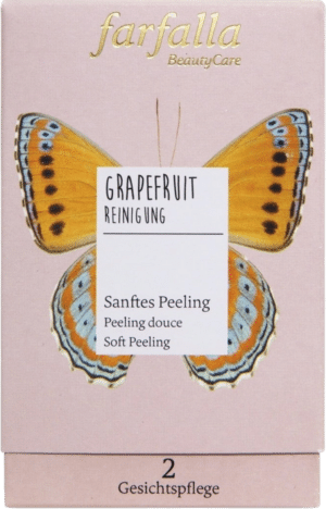 farfalla Sanftes Peeling Grapefruit - 10 x 7 ml