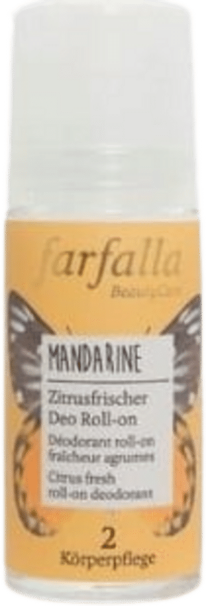 farfalla Deo Roll-On Mandarine - 50 ml