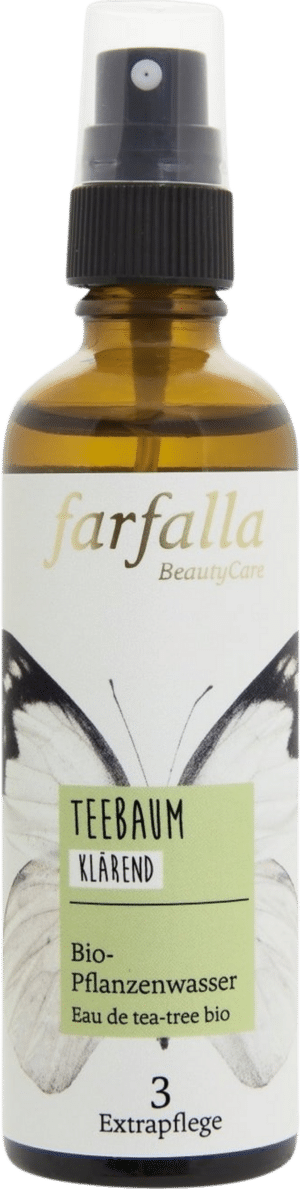 farfalla Bio-Pflanzenwasser Teebaum - 75 ml