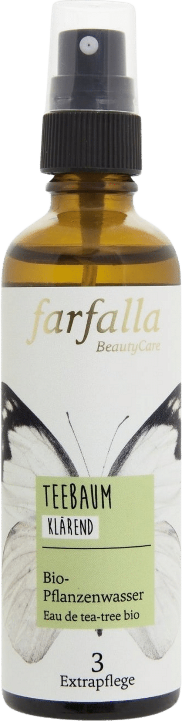 farfalla Bio-Pflanzenwasser Teebaum - 75 ml