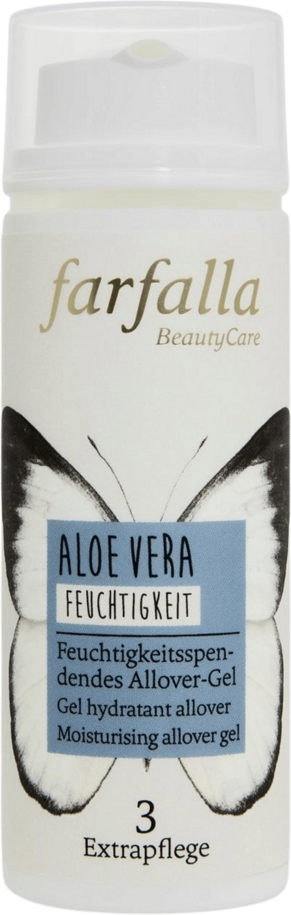 farfalla Feuchtigkeitsspendendes Allover-Gel Aloe Vera - 50 ml