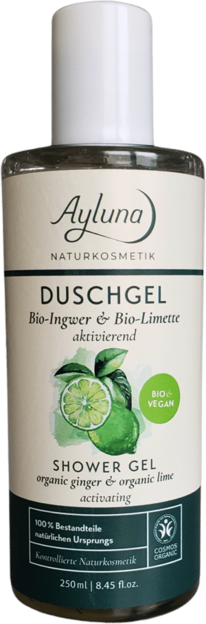 Ayluna Duschgel Bio-Ingwer & Bio-Limette - 250 ml