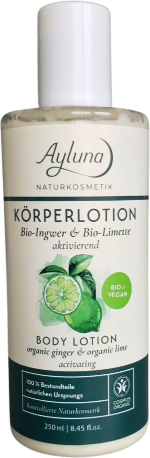 Ayluna Körperlotion Bio-Ingwer & Bio-Limette - 250 ml