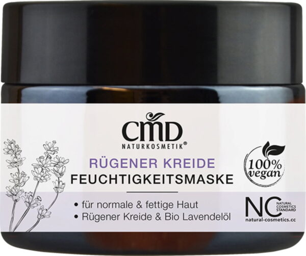 CMD Naturkosmetik Rügener Kreide Feuchtigkeitsmaske - 50 ml