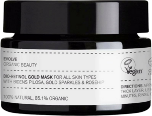 Evolve Organic Beauty Bio-Retinol Gold Mask - 30 ml