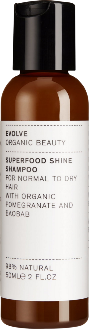 Evolve Organic Beauty Superfood Shine Shampoo - 50 ml