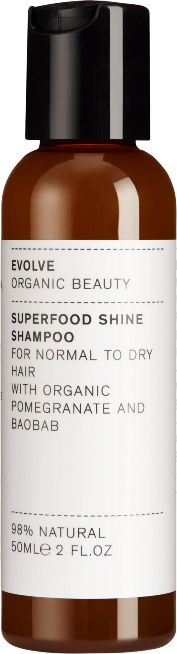 Evolve Organic Beauty Superfood Shine Shampoo - 50 ml