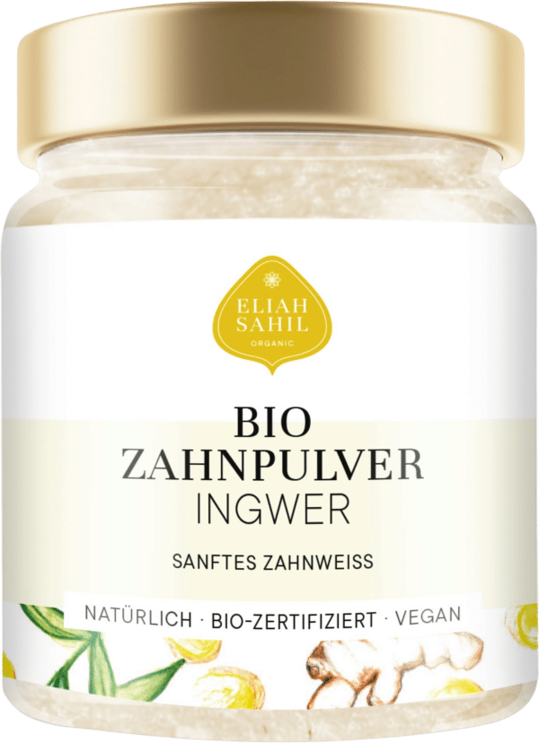 ELIAH SAHIL Bio Zahnpulver Ingwer - 45 g