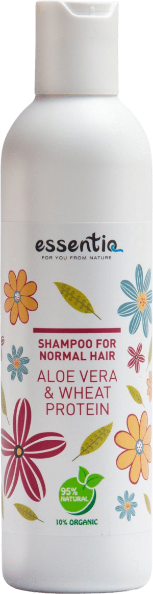 Essentiq Herbal Shampoo for Normal Hair Aloe Vera & Wheat Protein - 250 ml