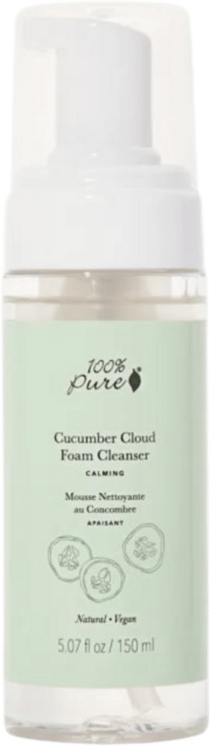 100% Pure Cucumber Cloud Foam Cleanser - 150 ml