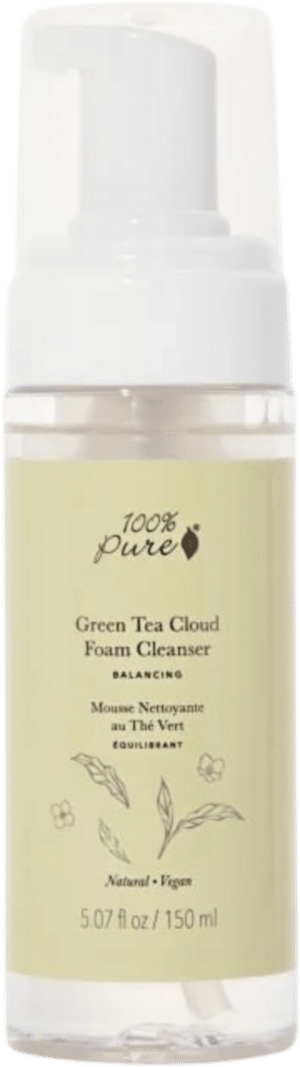 100% Pure Green Tea Cloud Foam Cleanser - 150 ml