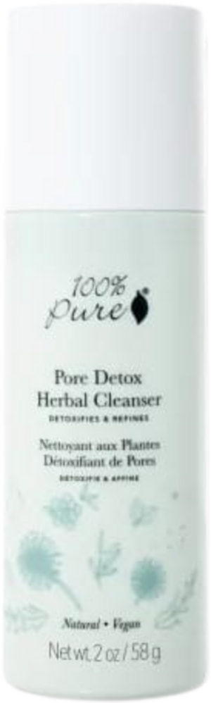 100% Pure Pore Detox Herbal Cleanser - 58 g