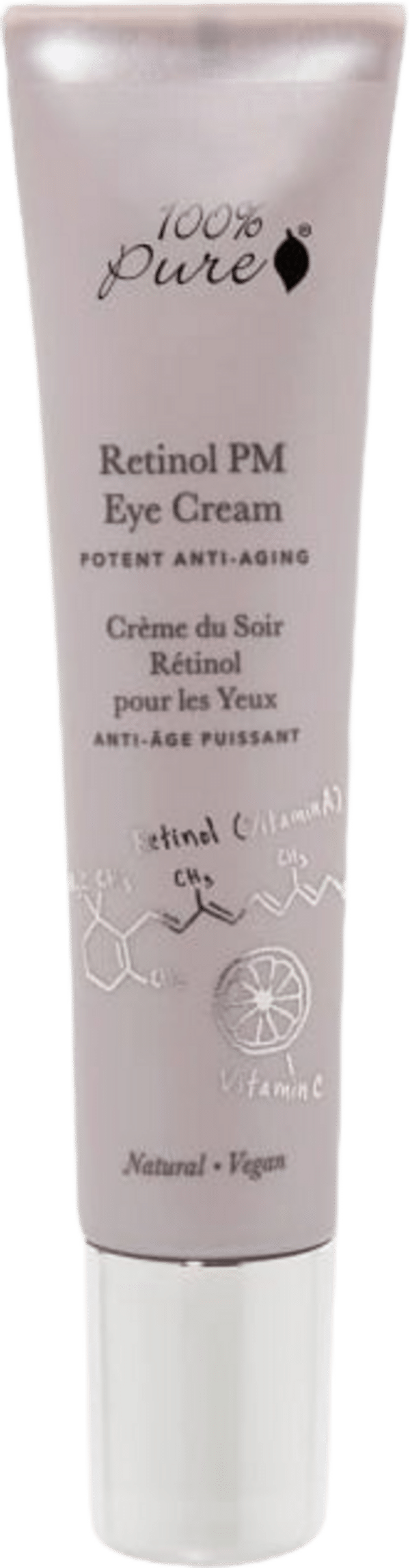 100% Pure Retinol PM Eye Cream - 15 ml