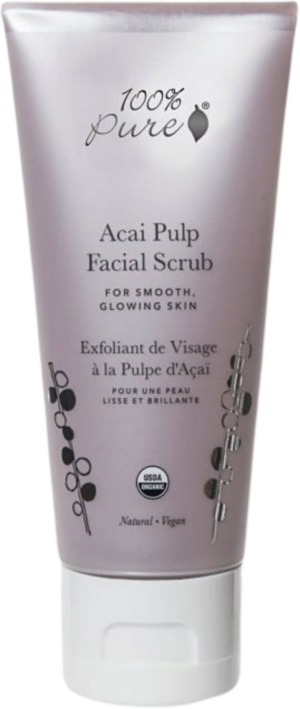 100% Pure Acai Pulp Facial Scrub - 59 ml