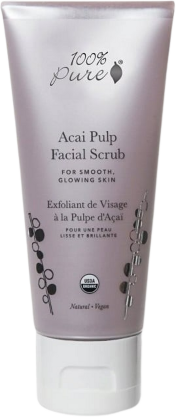 100% Pure Acai Pulp Facial Scrub - 59 ml