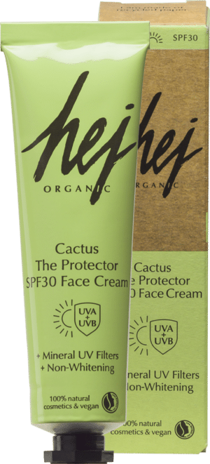 HEJ ORGANIC Cactus The Protector Face Cream LSF30  - 30 ml