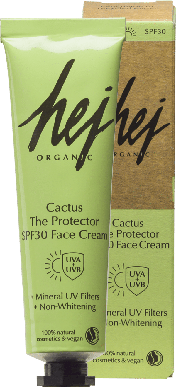 HEJ ORGANIC Cactus The Protector Face Cream LSF30  - 30 ml