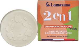 Lamazuna 2in1 Festes Shampoo & Duschgel - 70 ml