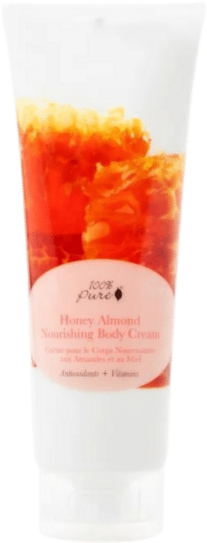 100% Pure Nourishing Body Cream - Honey Almond