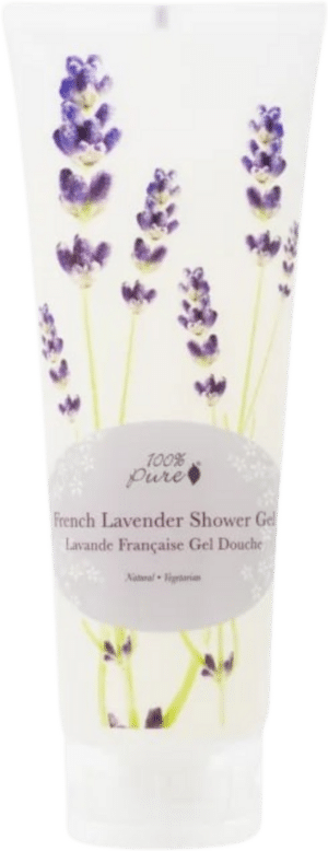 100% Pure Shower Gel - French Lavender