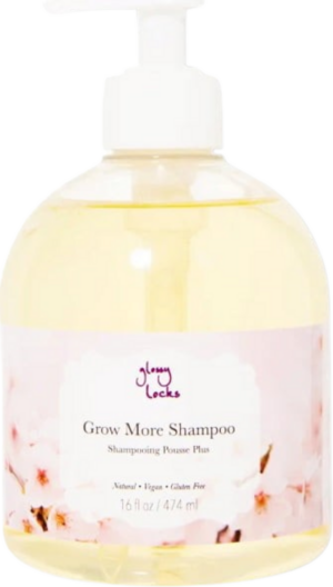 100% Pure Glossy Locks Grow More Shampoo - 474 ml