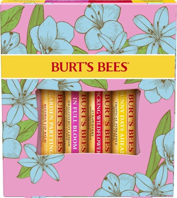 Burt's Bees "In Full Bloom" Lip Balm Set - 1 Set