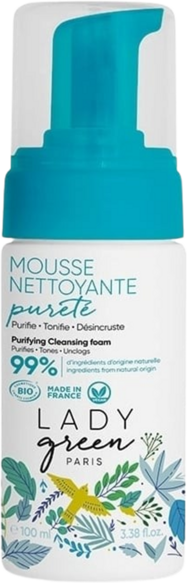 Lady Green Purifying Cleansing Foam - 100 ml